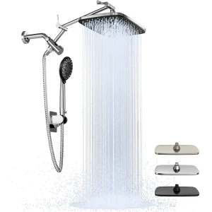 12-Inch High-Pressure Rain Shower Head Combo