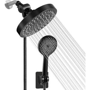 High-Pressure Rain Shower Head Combo